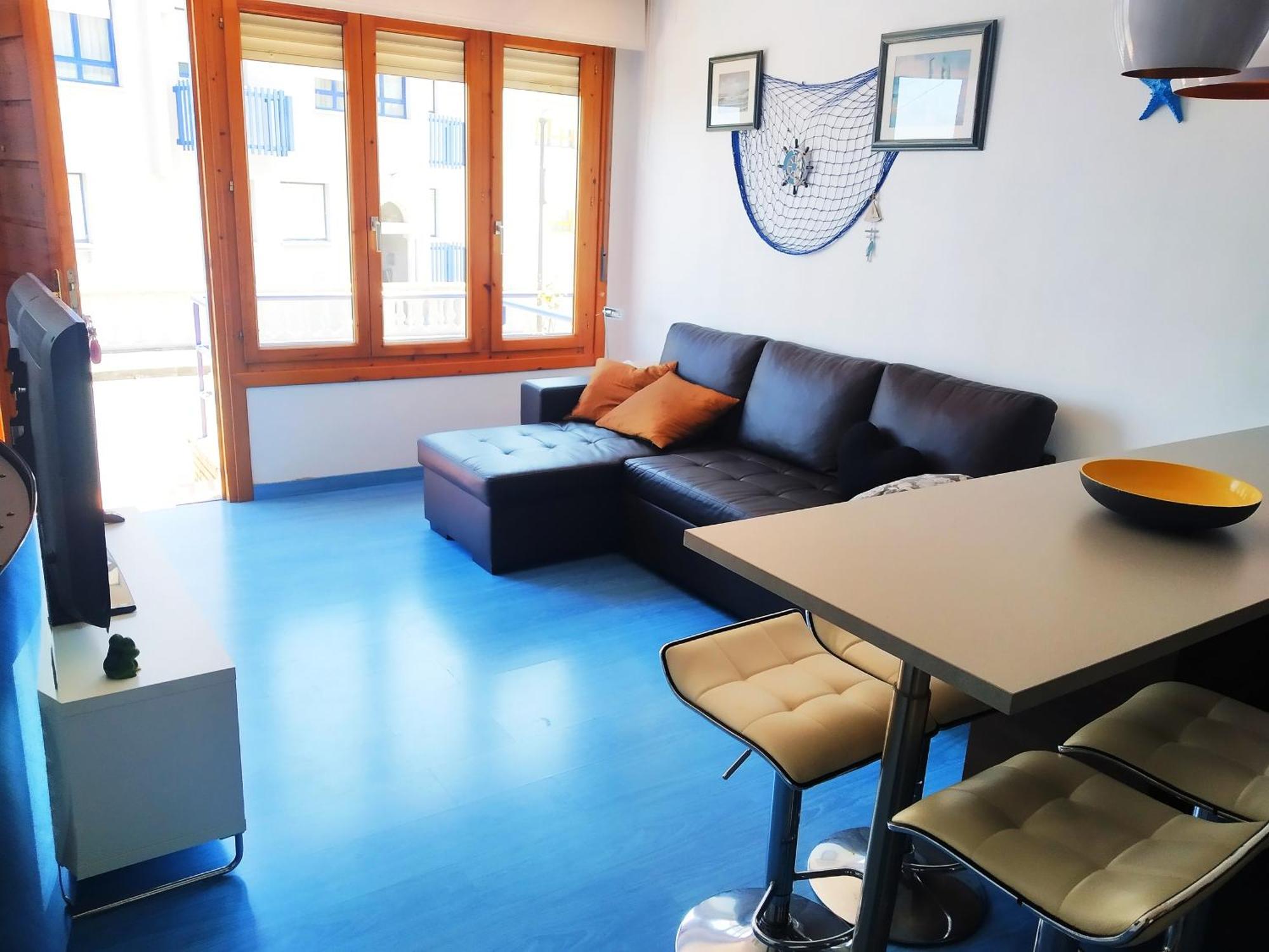 Apartmán El Rincon Del Cucu, Con Terraza Luanco Exteriér fotografie